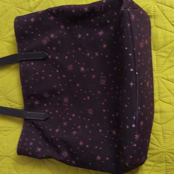 Star Wars X Coach Tote With Starry Print And Princess Leia As Boushh - Picture 3 of 4